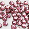 Стразы стекло Rhinestone ss6 (2мм) розовый светлый (фасовка 100страз/уп)